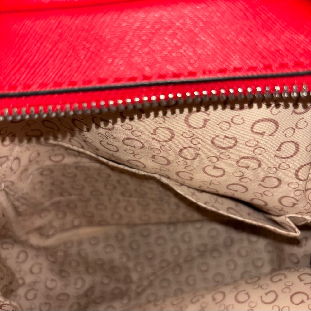 GUESS Red Women's Backpack - Picture 9 of 10